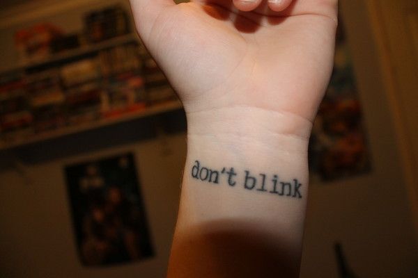 Don't Blink
